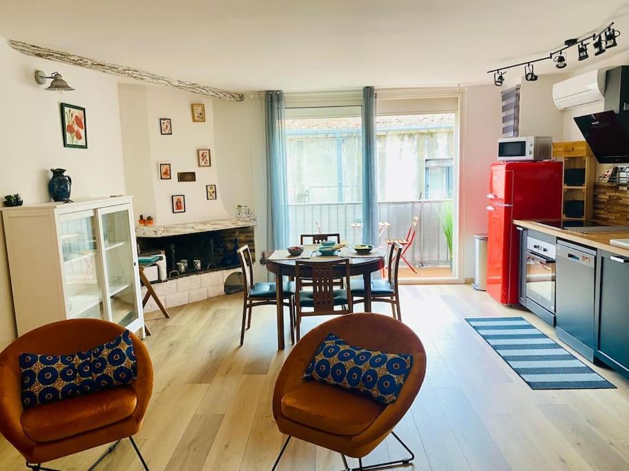 Ferienwohnung Les Coquelicots Du Quartier Haut Sète Exterior foto